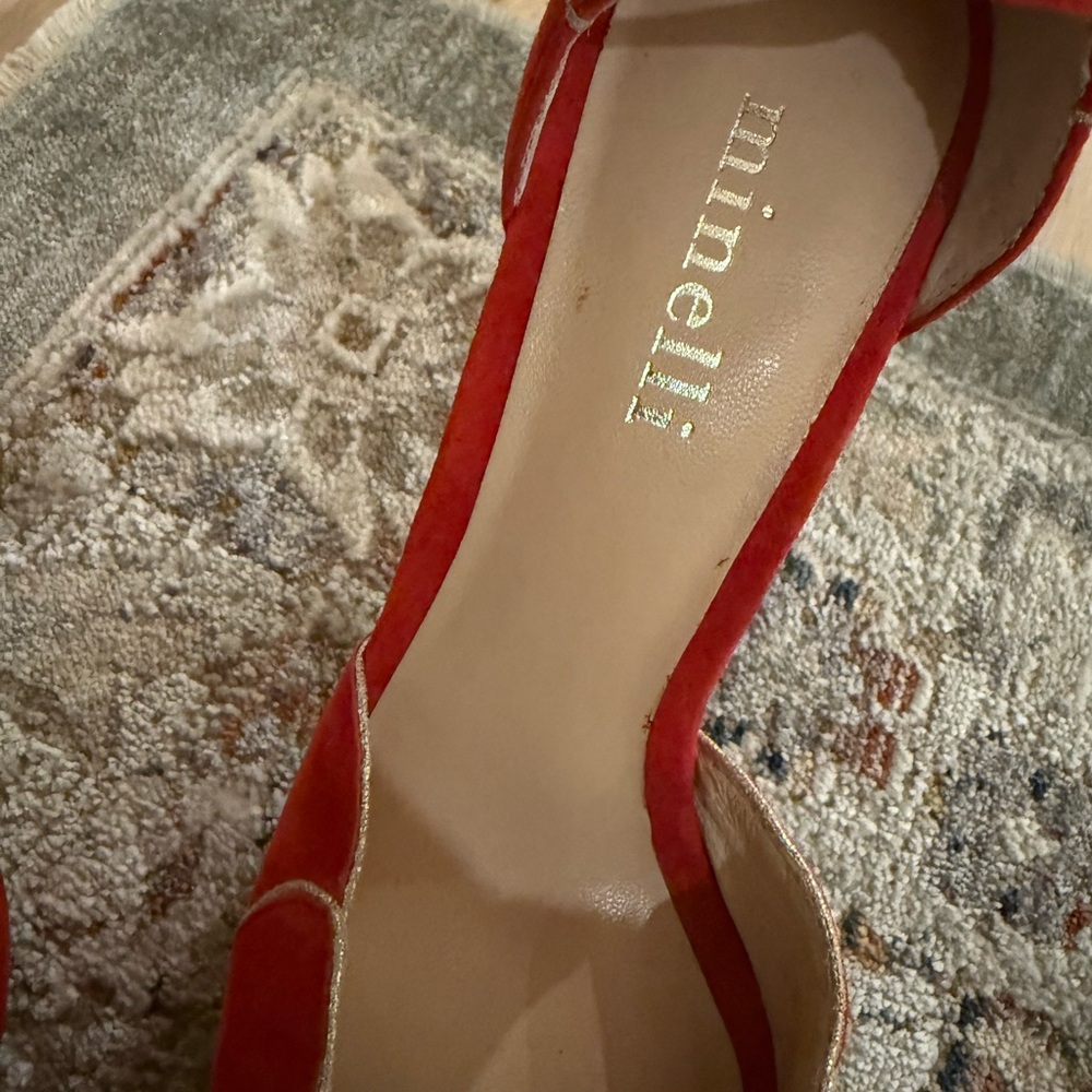 Minnelli Red Women’s heels NWOT - Picture 4 of 5